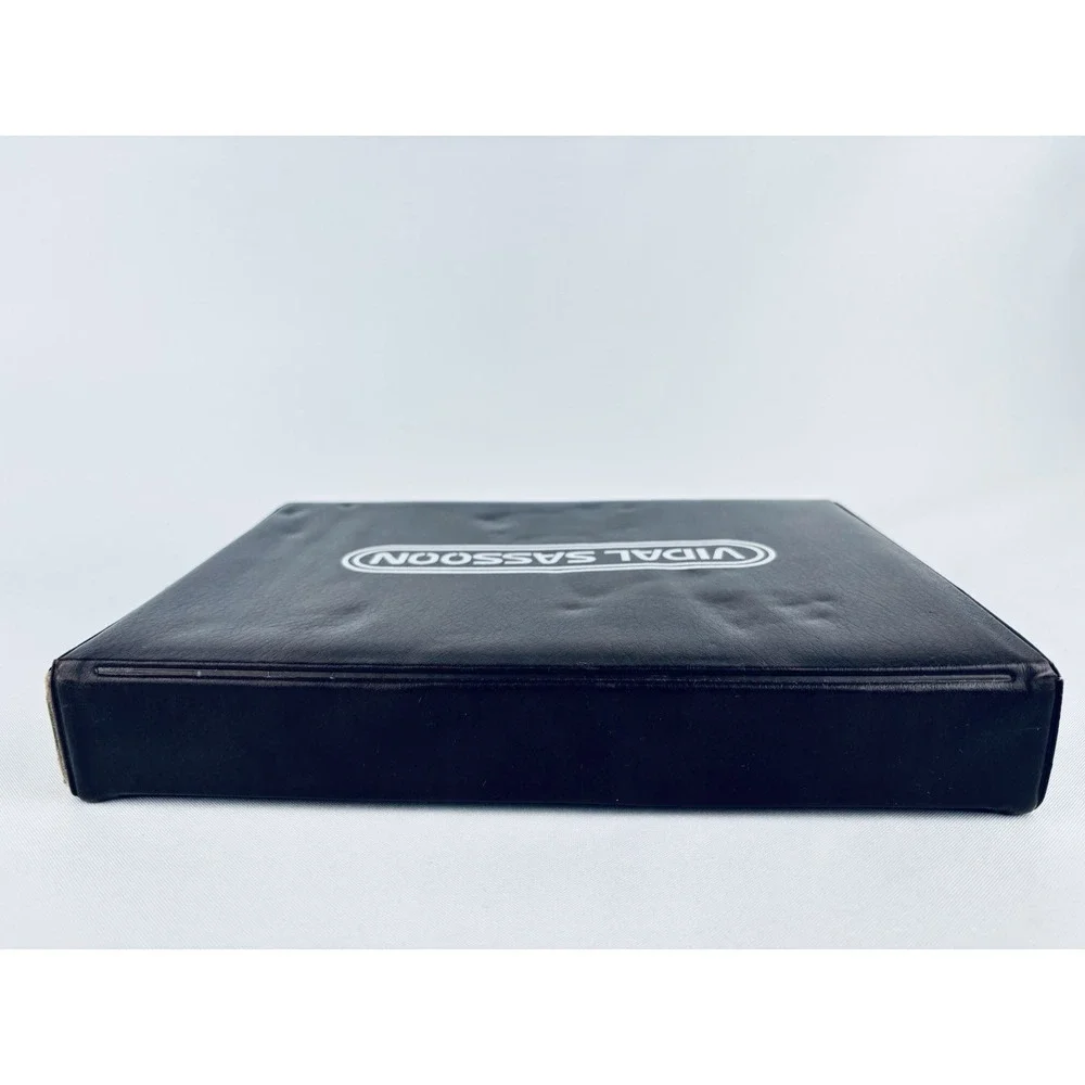 Vintage 1982 Vidal Sassoon Curling Iron w/ Attachments Case Tested Works Travel